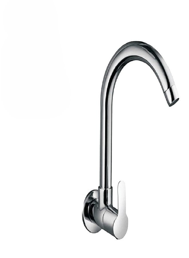 bellearly Swan Neck Tap Basin | Sink Tap Faucet 360° Swivel | Hot Water Kitchen Sink | Brass Water Tap Sink | Water Saving Aerated Flow for Home, Kitchen & Office (Pack of 1) - Image 2